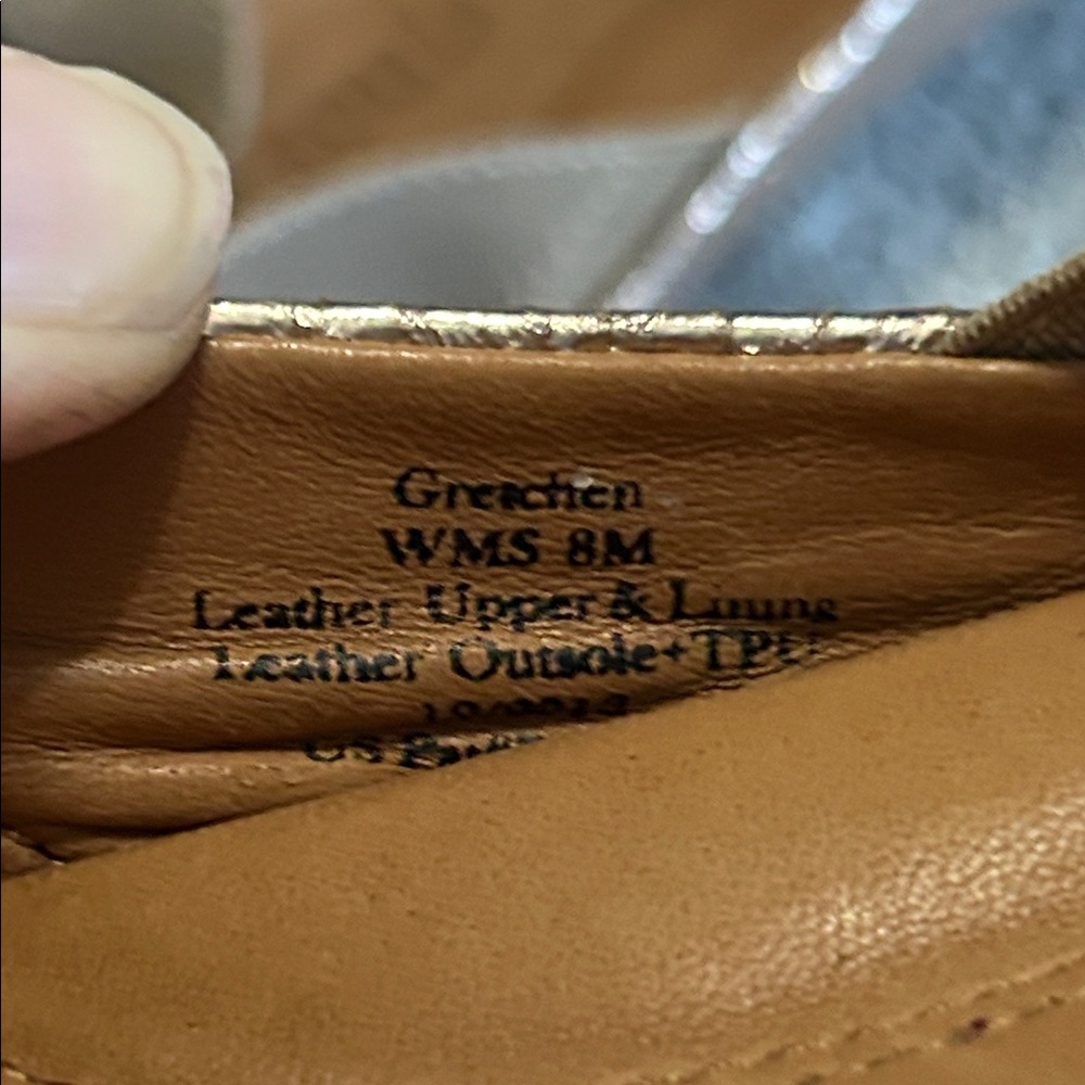 Gentle Souls Gretchen Ballet Flats Womens 8 Rose Gold slingbacks leather - Picture 6 of 7